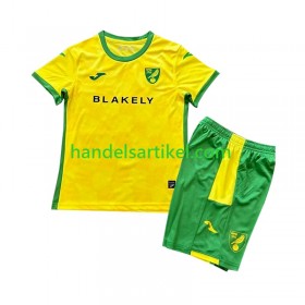 Norwich City Kinder Heim Trikotsatz 2024/25 Kurzarm